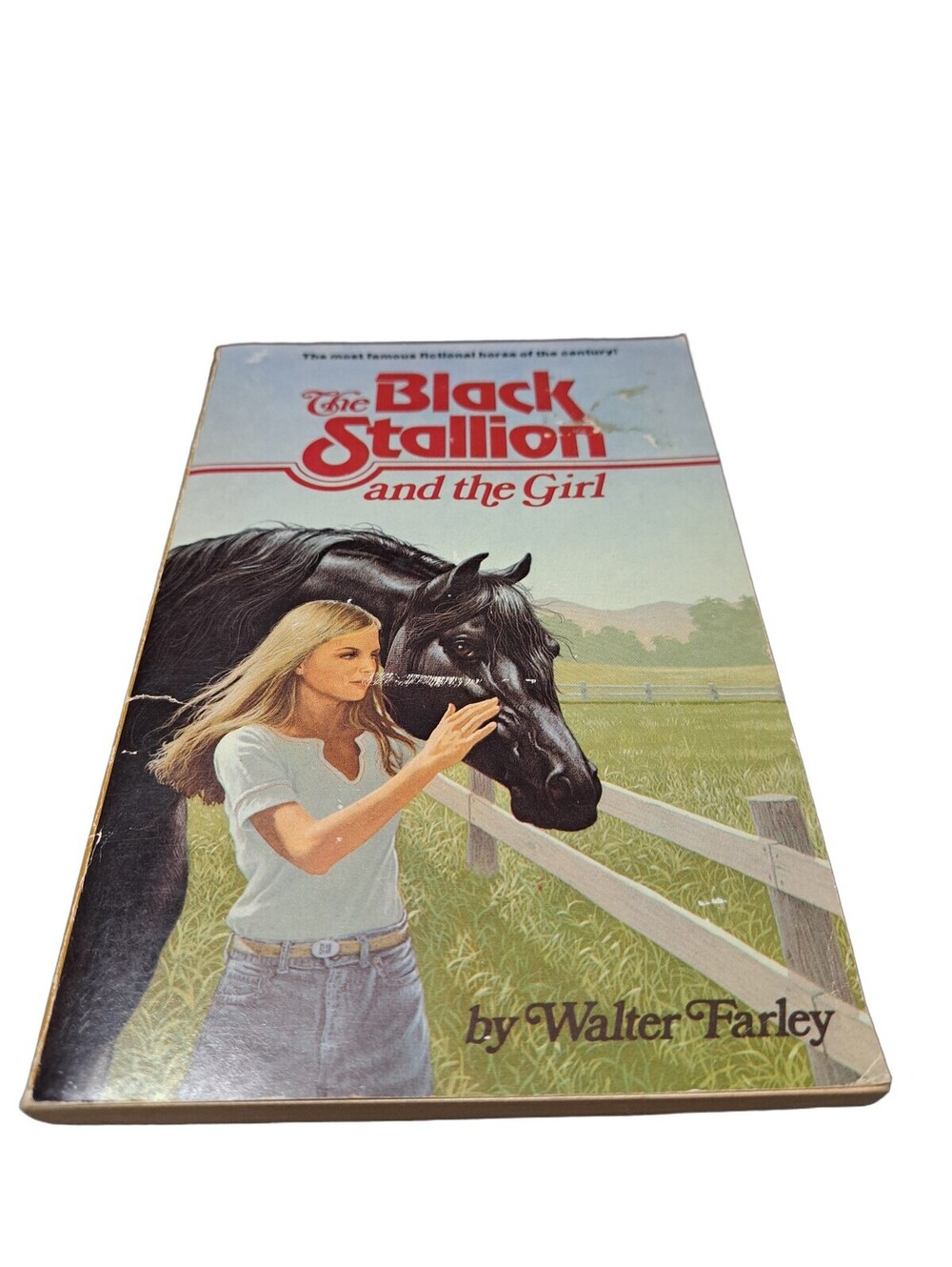 Vintage 1971 The Black Stallion and the Girl book by Walter Farley